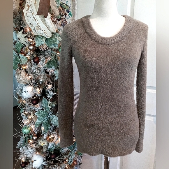 Sarsaparilla Sweaters - Sarsaparilla Soft Cozy Fuzzy Sweater Sz Large